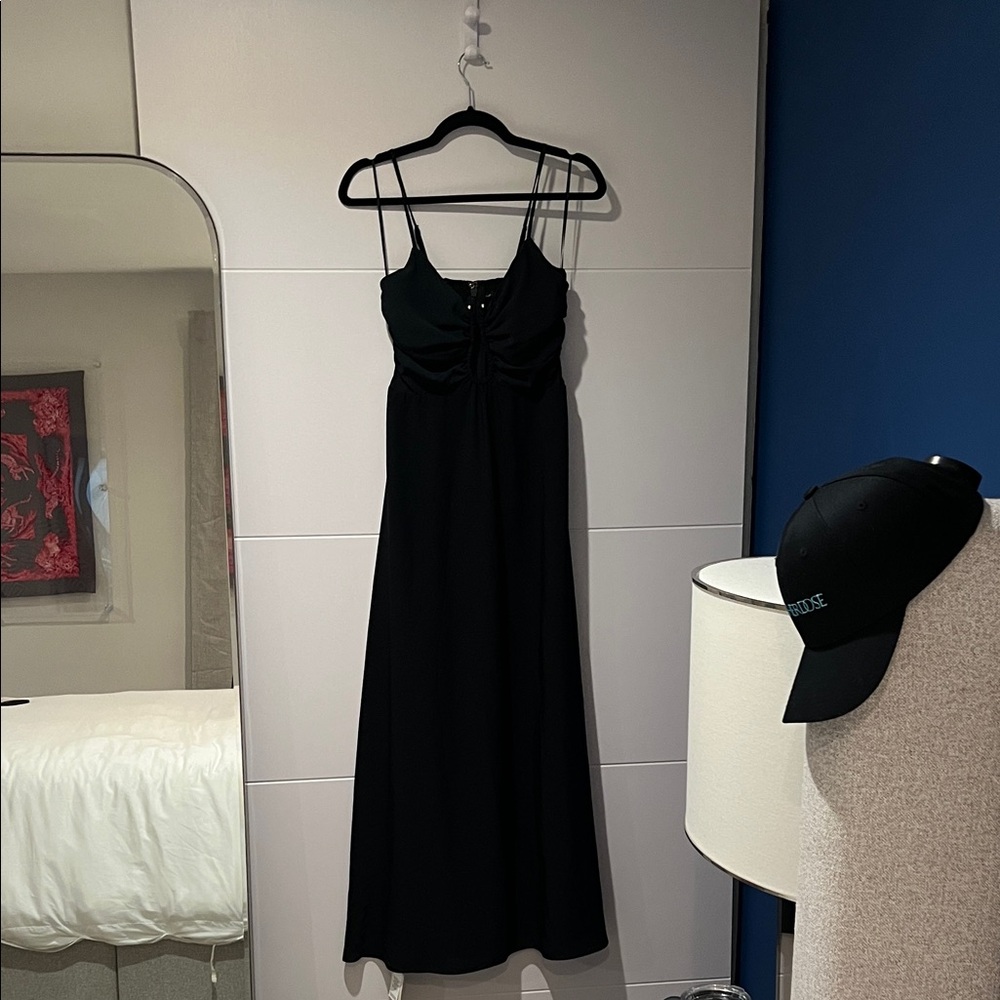 Abercrombie & Fitch Black Maxi Dress
